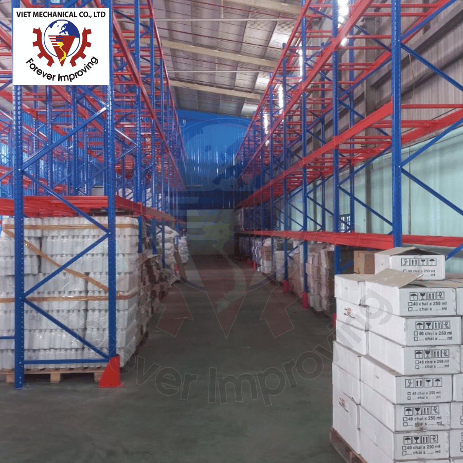 Wholesale Efficient Teardrop Design Selective Pallet Rack Steel Upright Beam for Warehouse Storage with Corrosion Protection