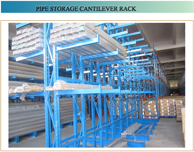 Heavy Duty Steel Q235/Carbon Steel CE L1200mm Max PVC Pipe Storage Cantilever Rack and Pallet Racking OEM Product