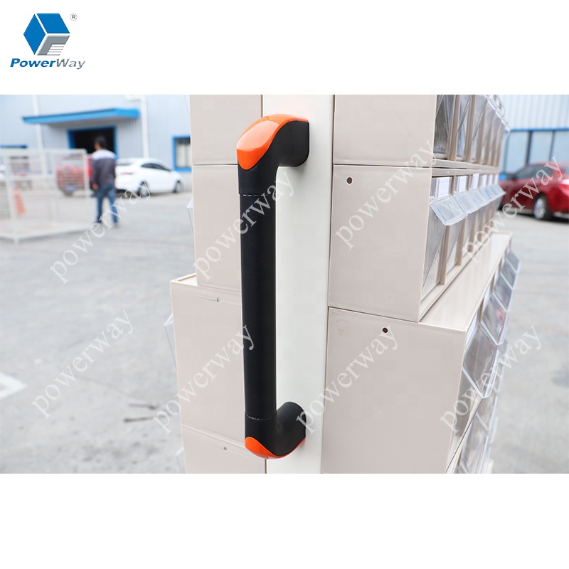 Powerway Double-Side Tilt Storage Organizer Display Rack