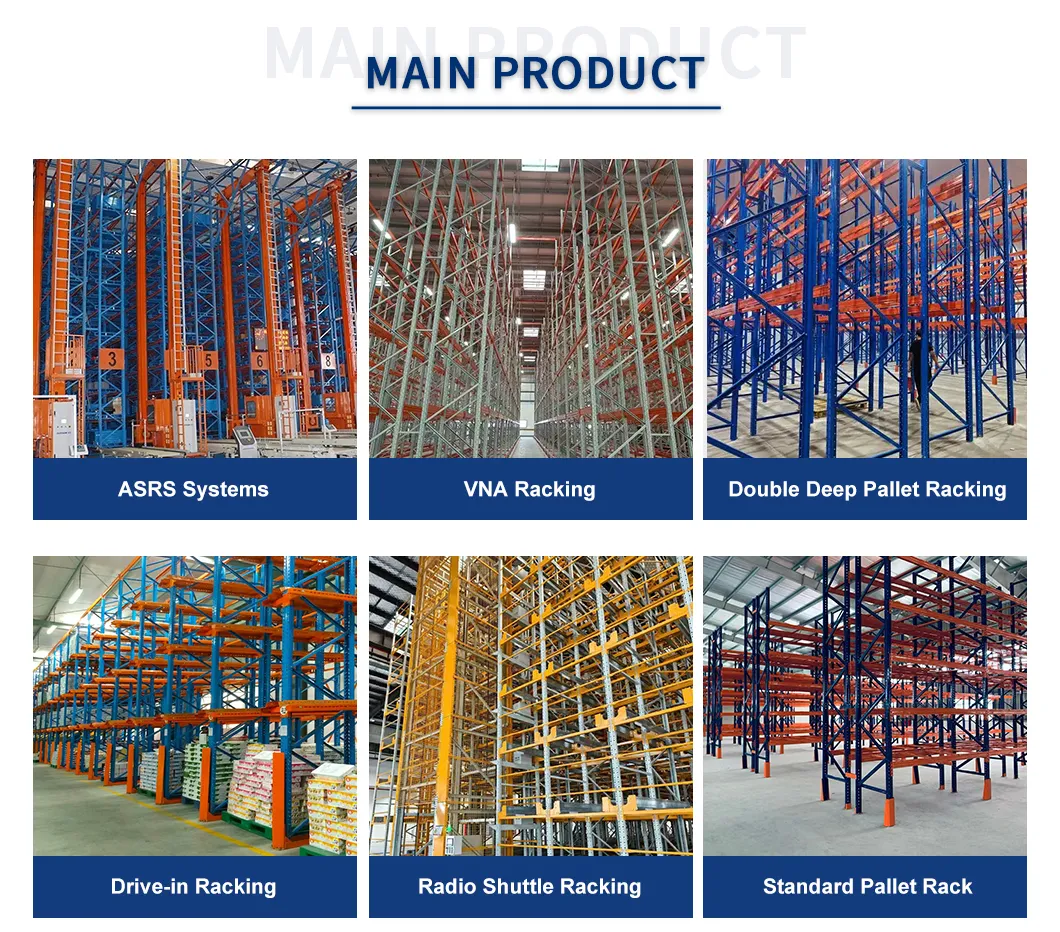 Vna Racking System Very Narrow Aisle Rack for High-Density Warehouse Storage