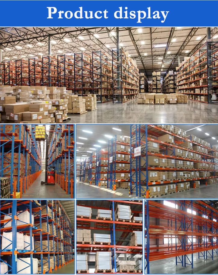 Steel Beam Heavy Duty Pallet Rack Adjustable Pallet Rack Heavy Duty Shelving Pallets Racking Porta Paletes for Warehouse Storage