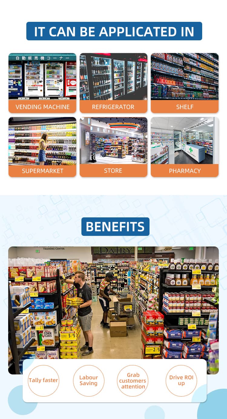 Supermarket Pusher Divider Cooler Glides Gravity Feed Roller Shelves for Beverage Roller Shelf Beverage Roller