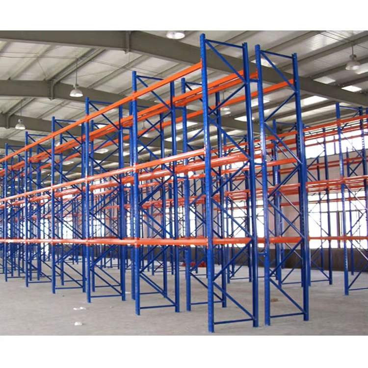 Industrial Q235 Steel Pallet Racking System High Capacity Warehouse Shelf Multi-level Heavy Duty Storage Solution