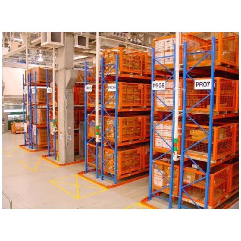 Protection Narrow Aisle Shelf Warehouse Storage Iron Heavy Duty Pallet Rack