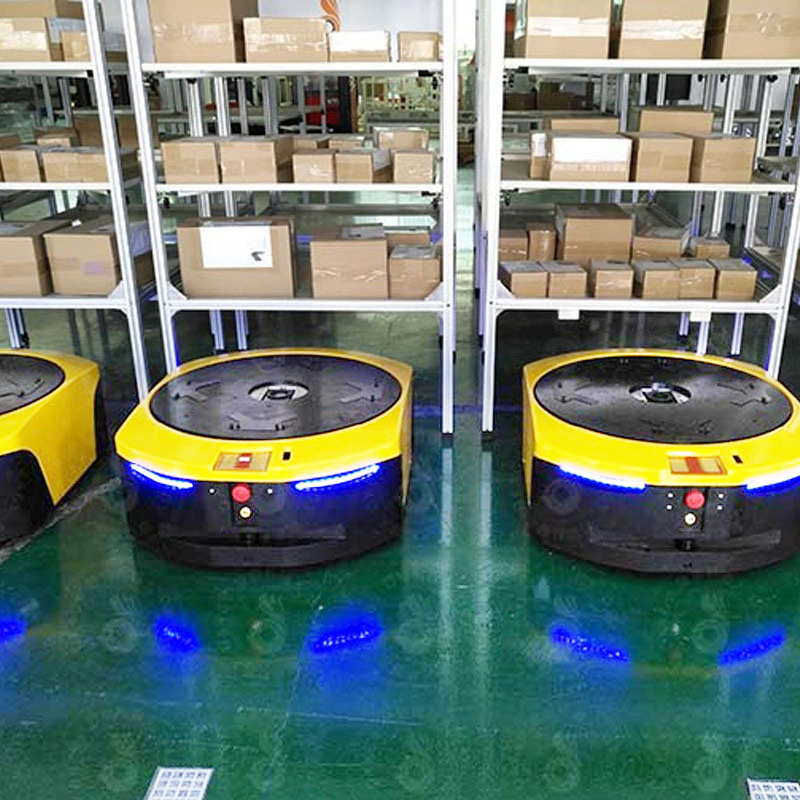 Agv Reel Rack 2000kg Per Arm Heavy Duty Cable Drum Robot Ready Cantilever Storage