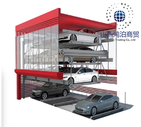 High Efficiency Modern Multi Level Steel Garage Automated Control System Anti Corrosion Space Saving Design