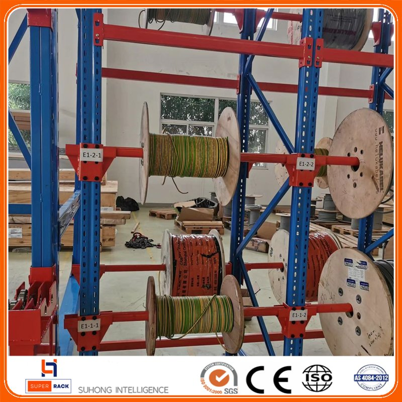 Special Type Customized Single Double Side Arm Cantilever Cabel Reel Racks for Cable Drum Racking
