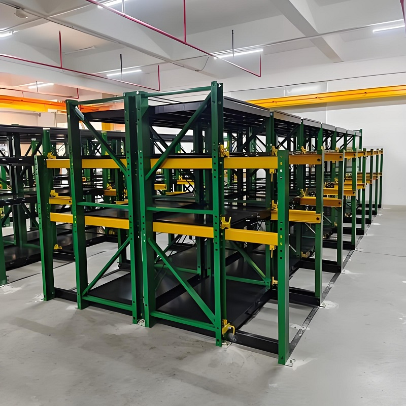 China Factory Three Column Mold Rack Space Saving Drawer Type Steel Storage for Molds