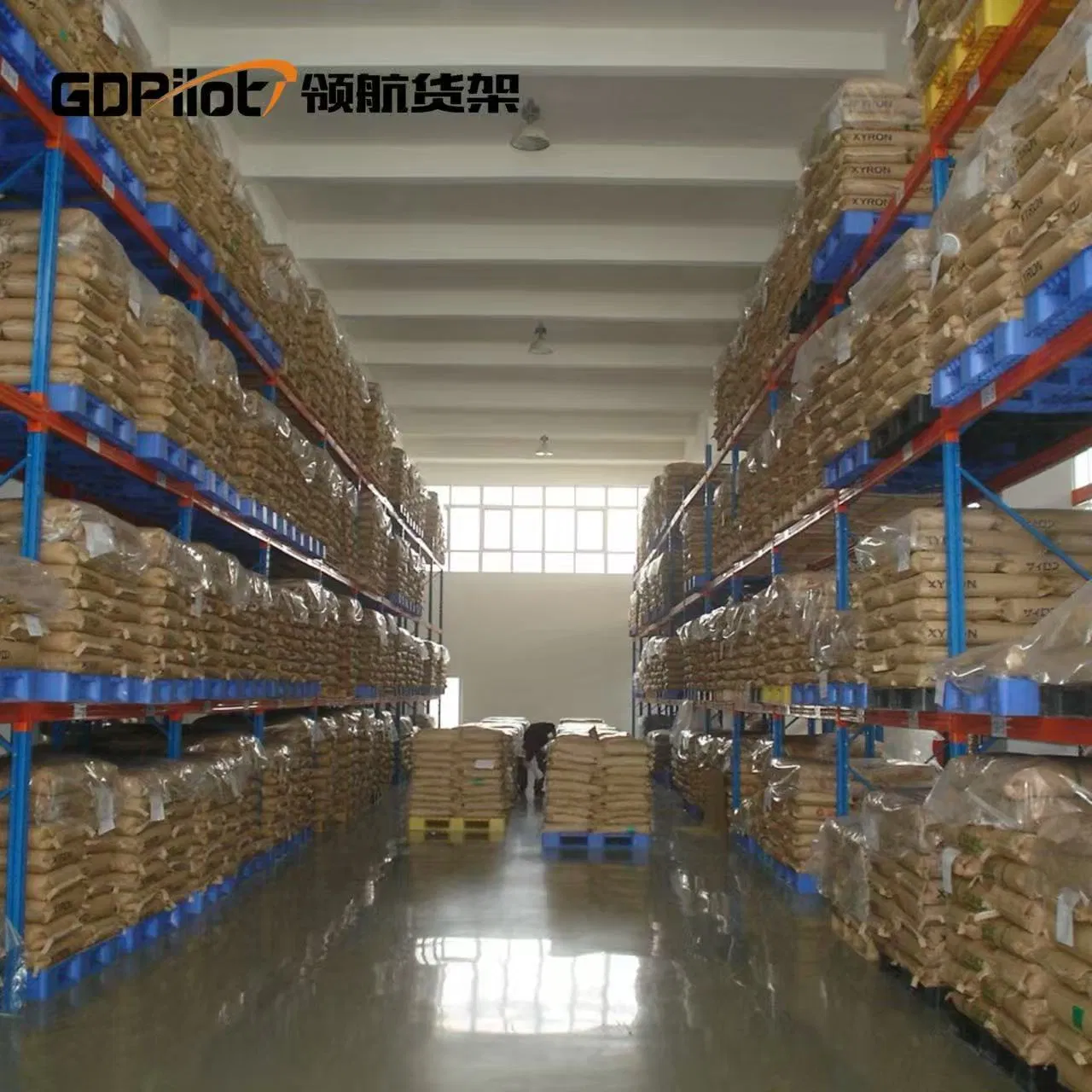 Double Deep Narrow Aisle High Efficiency Warehouse Pallet Storage System Solution Heavy Duty Rack