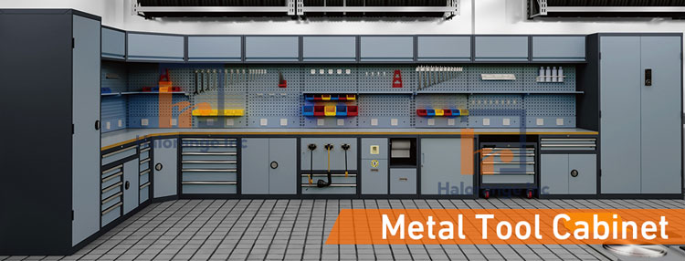 Heavy Duty Workshop Workbench and Cabinet Storage System