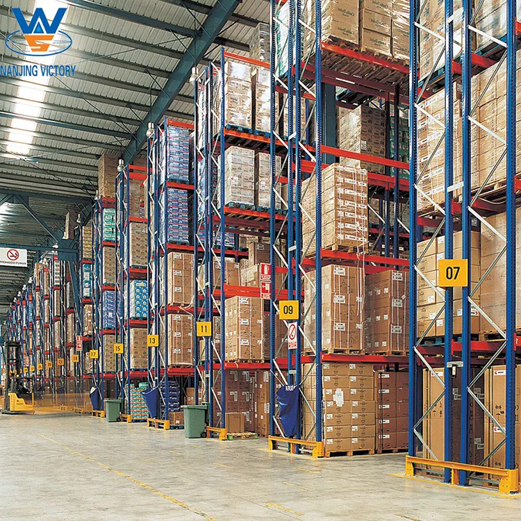 Selective Storage Very Narrow Aisle Pallet Rack Detail 1