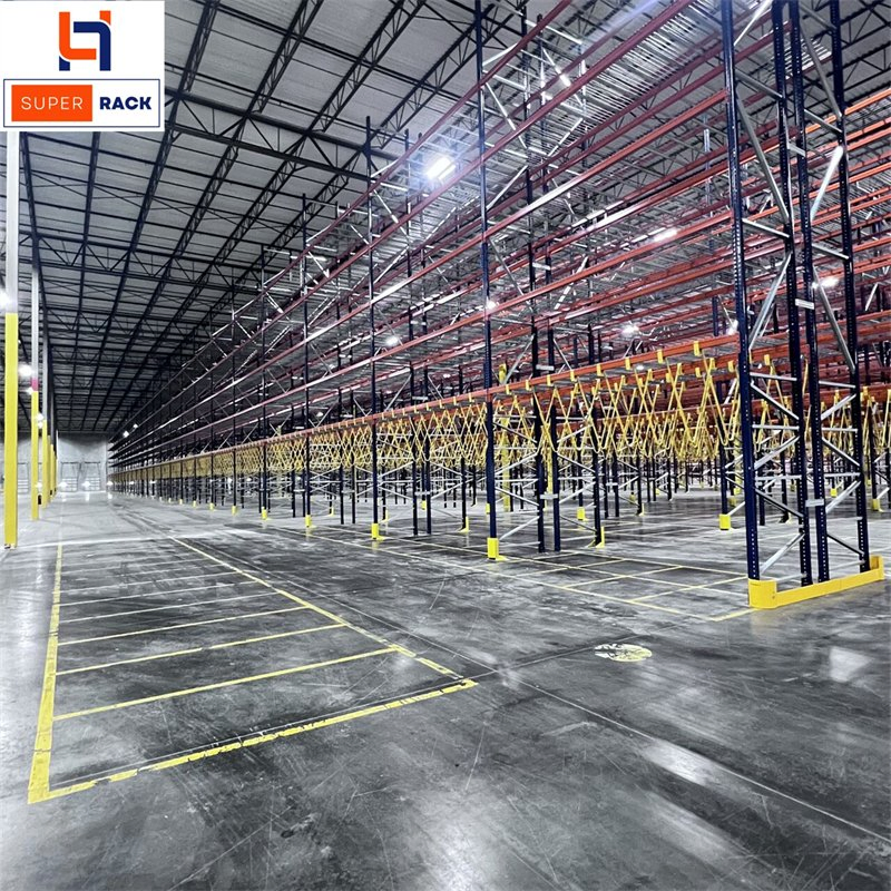 Warehouse Galvanized Steel Wire Mesh Decking Pallet Storage Rack Shelving with CE ISO