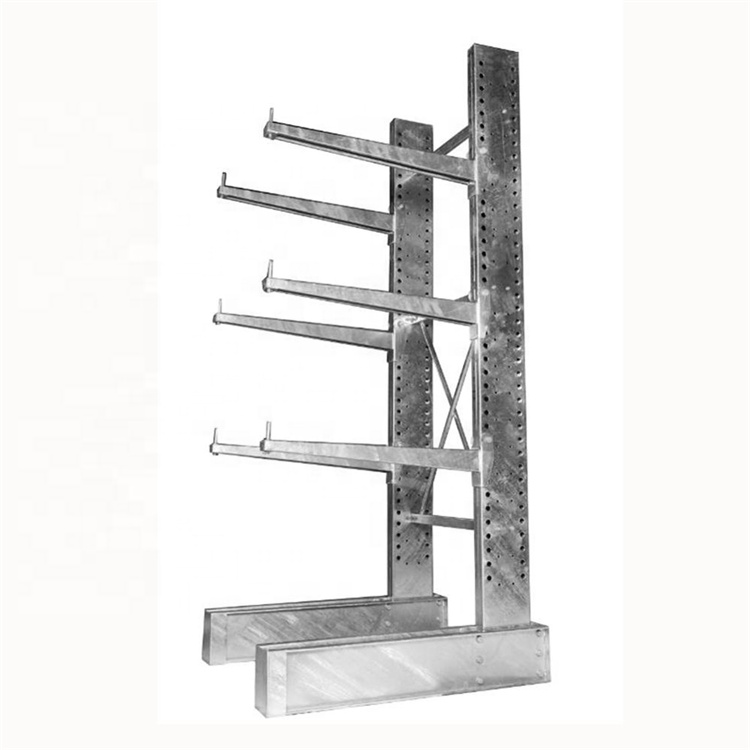 Galvanized Single or Double Side Heavy Duty Outdoor Pipe Storage Rack Industrial Cantilever Arm Racks
