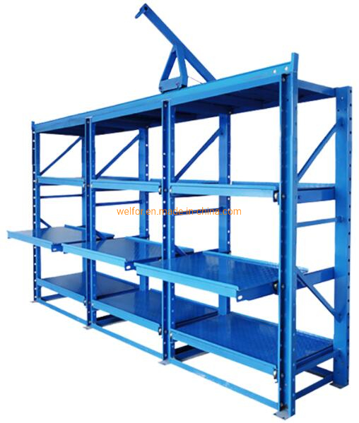 Heavy Mould Storage of Mold Racking Sliding Drawer Heavy Duty Mould Rack Shelves Mold Racking