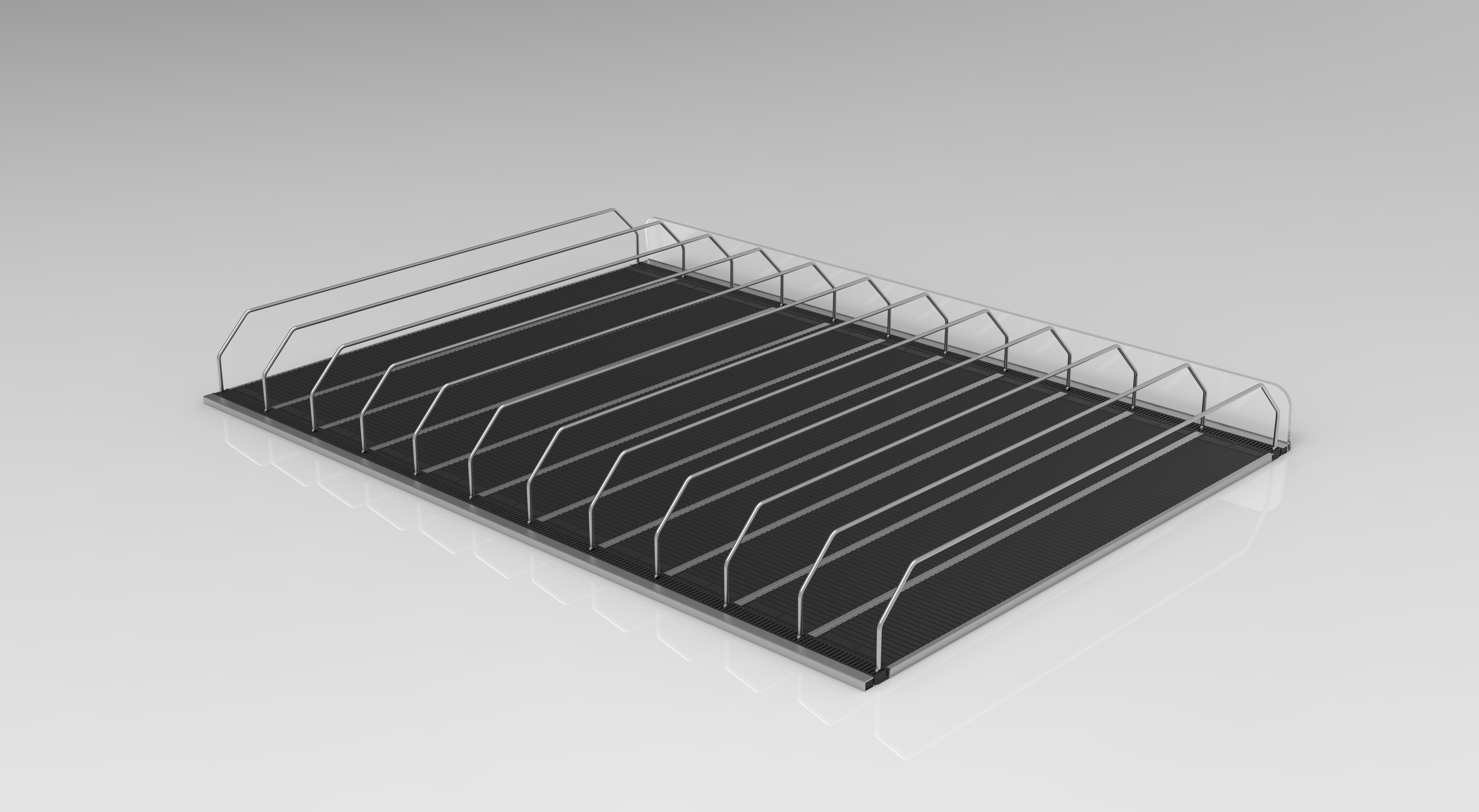 Display Rack Plastic Bottle Product Goods Track Gravity Feed Shelving Shelf Roller Shelf Roller Track System