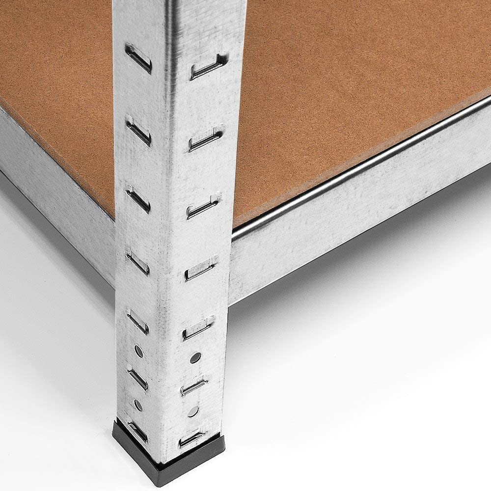 5 Tier Warehouse Racks Heavy Duty Storage Shelf Metal Racks Shelves For Warehouse