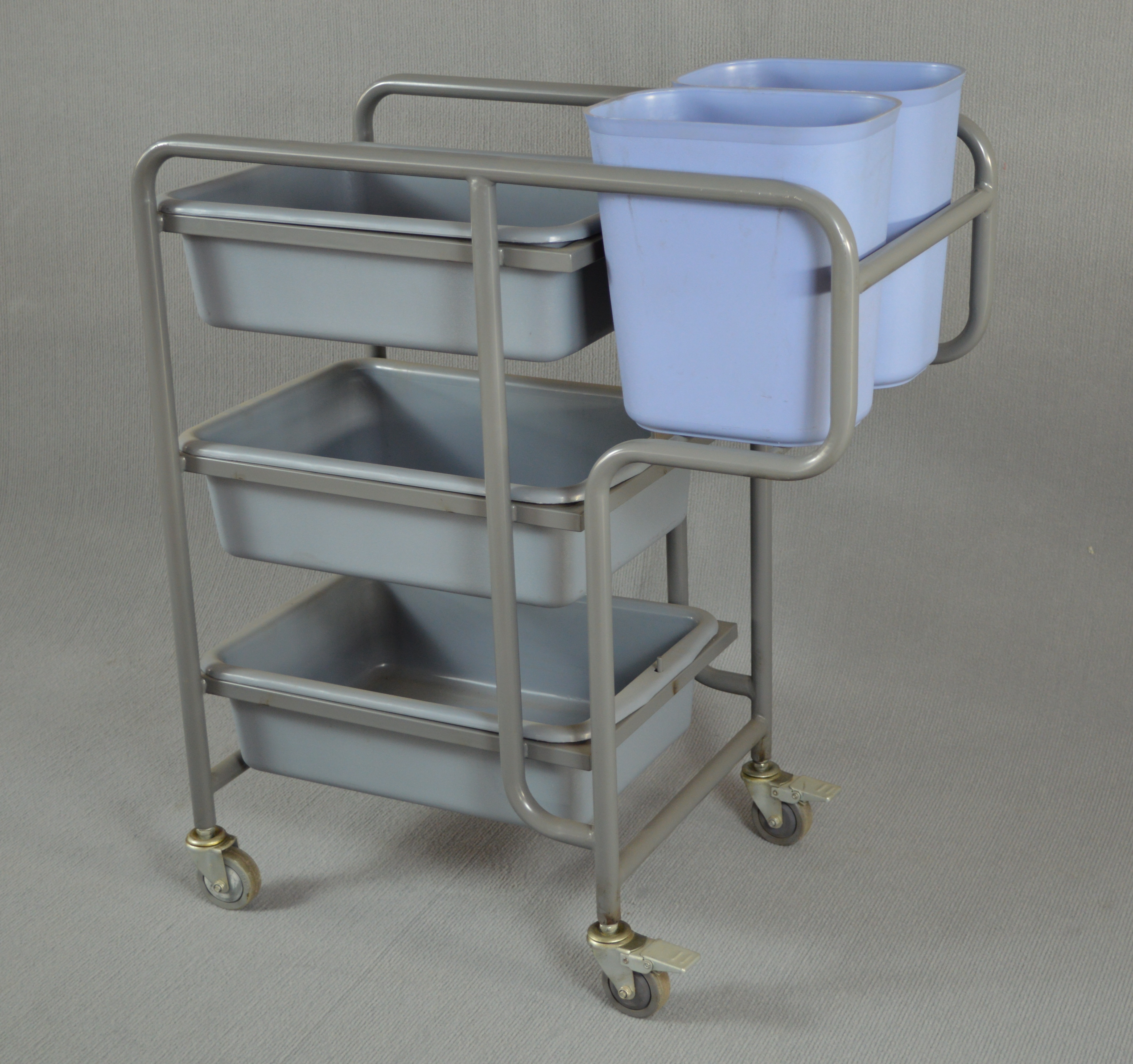 Truck Picking or Cleaning Multi-Purpose Use Steel Handling Trolley for Warehousing &amp; Supermarket Supplies Efficient Picking