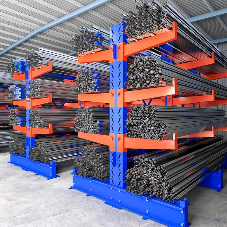 Customized Heavy Duty Irregular Goods Storage Special Cantilever Racking Adjustable Cantilever Rack for Warehouse Pipe Lumber