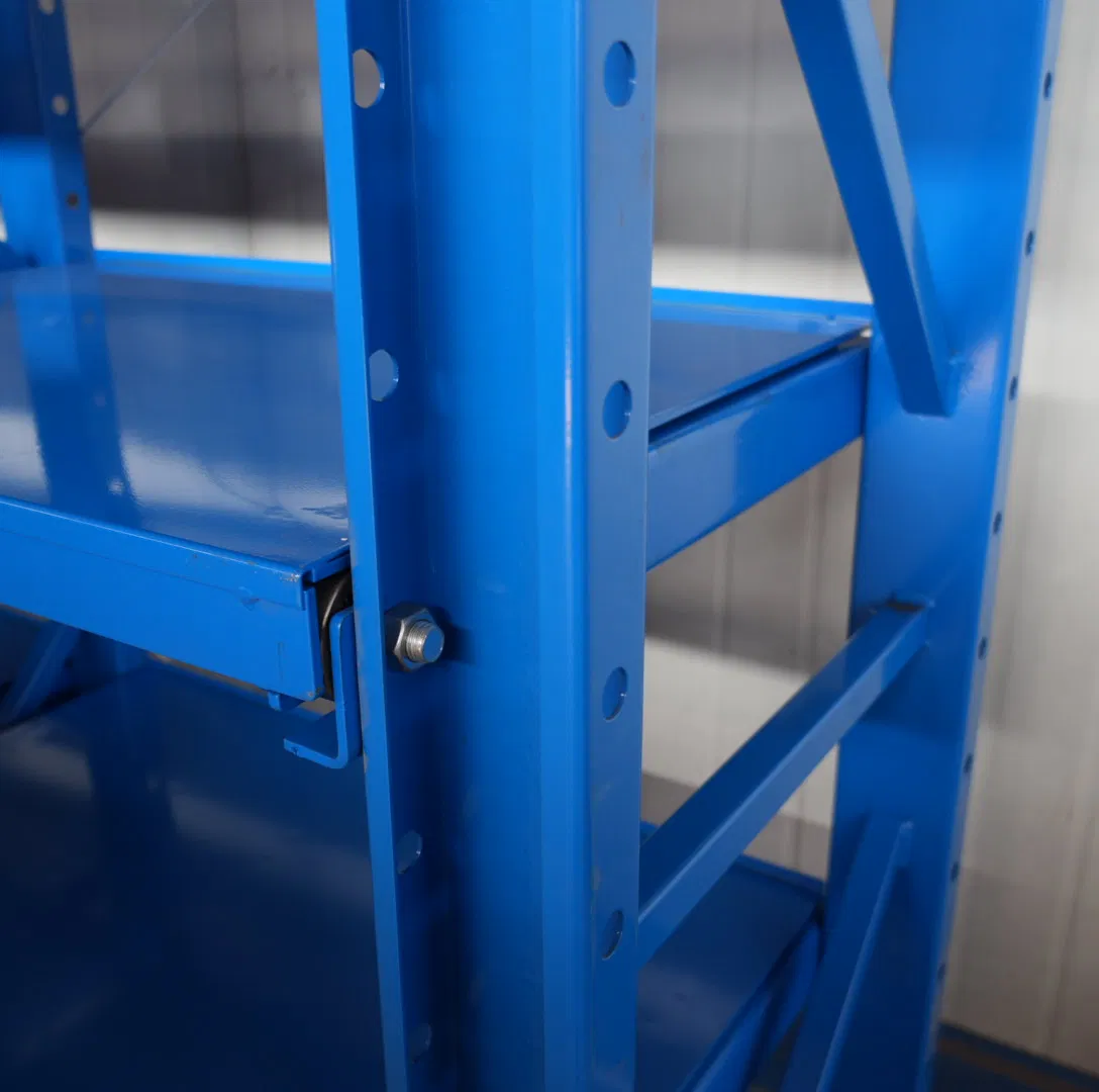 Heavy Duty Warehouse Storage Drawer Type Mould Racks for Long-Term Use