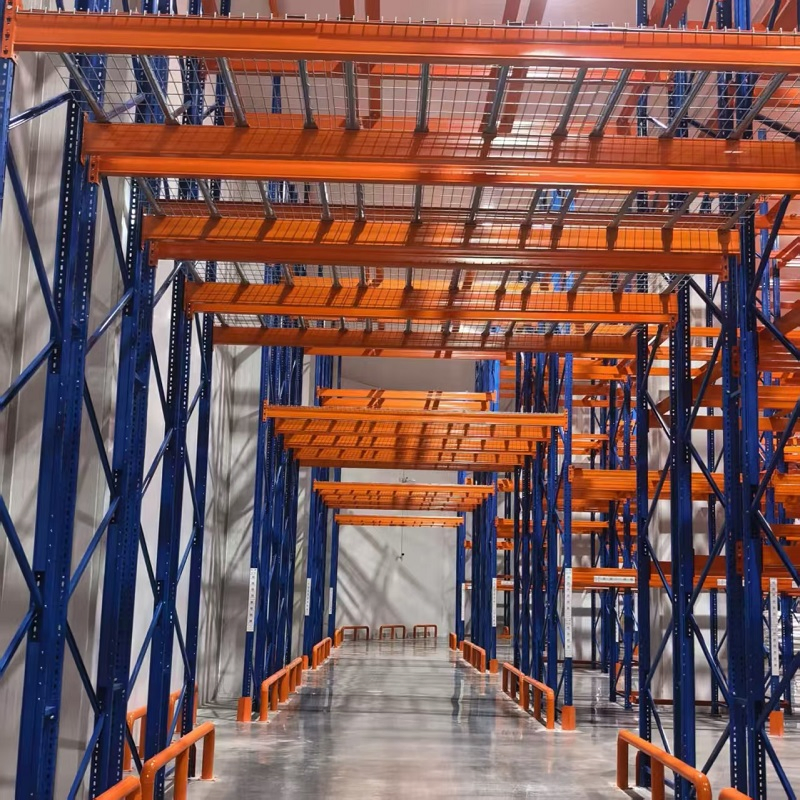Fire Resistant Wire Mesh Deck Steel Rack Safety Compliant for Warehouse Storage