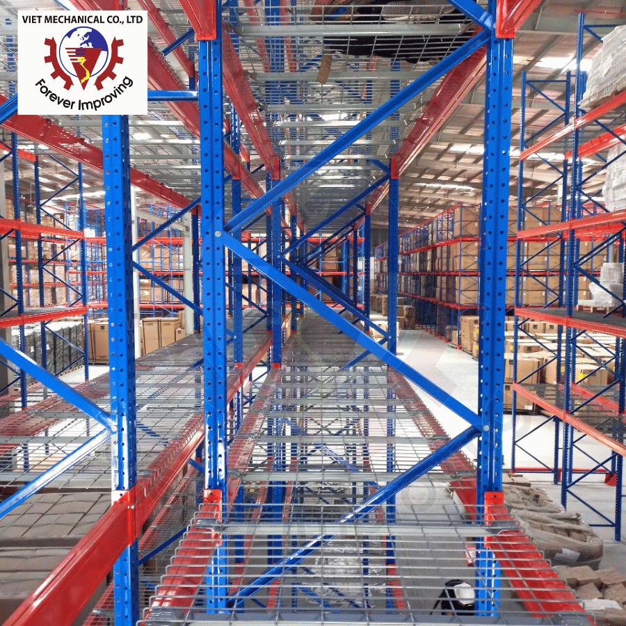 Wholesale Efficient Teardrop Design Selective Pallet Rack Steel Upright Beam for Warehouse Storage with Corrosion Protection