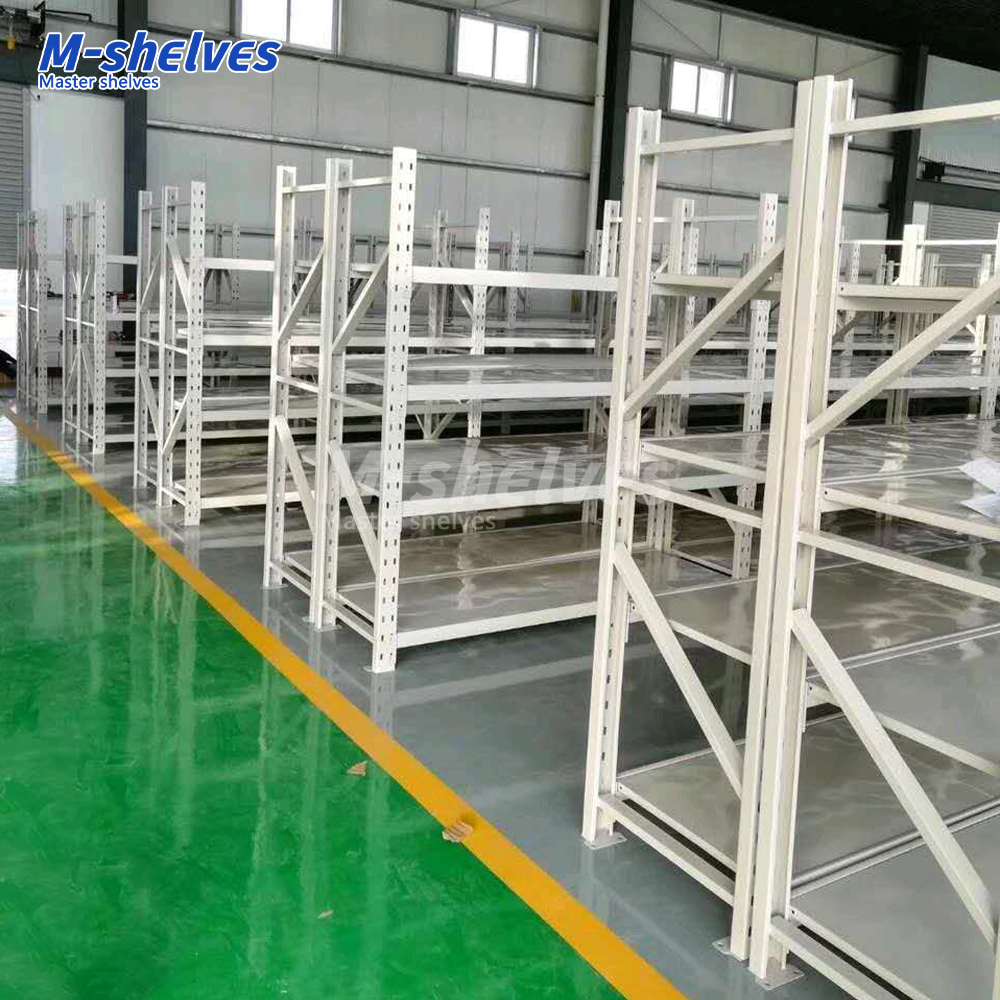 Heavy Duty 4 Tier Boltless Iron/Steel Anti-Rust Storage Rack 200KG Per Layer Stackable Shelving for Warehouse &amp; Garage