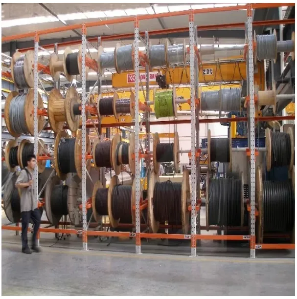 Customized Hot Sale Factory Price Grade Metal Cable Reel Storage Rack