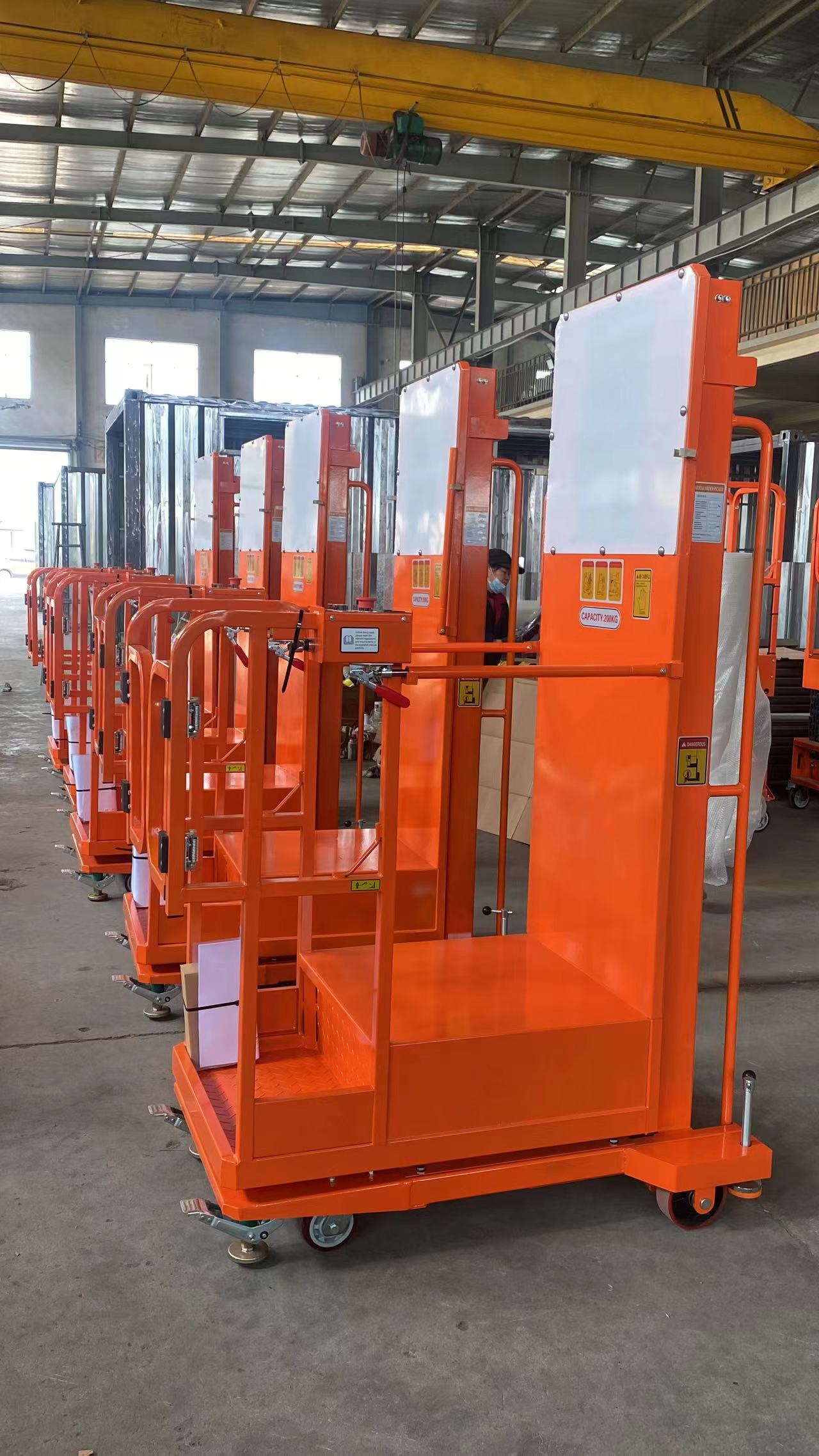 Compact Electric Picking Machine 3m Mini Mobile Order Picker Narrow Aisle High Lift Truck for Supermarket Warehouse Pharmacy