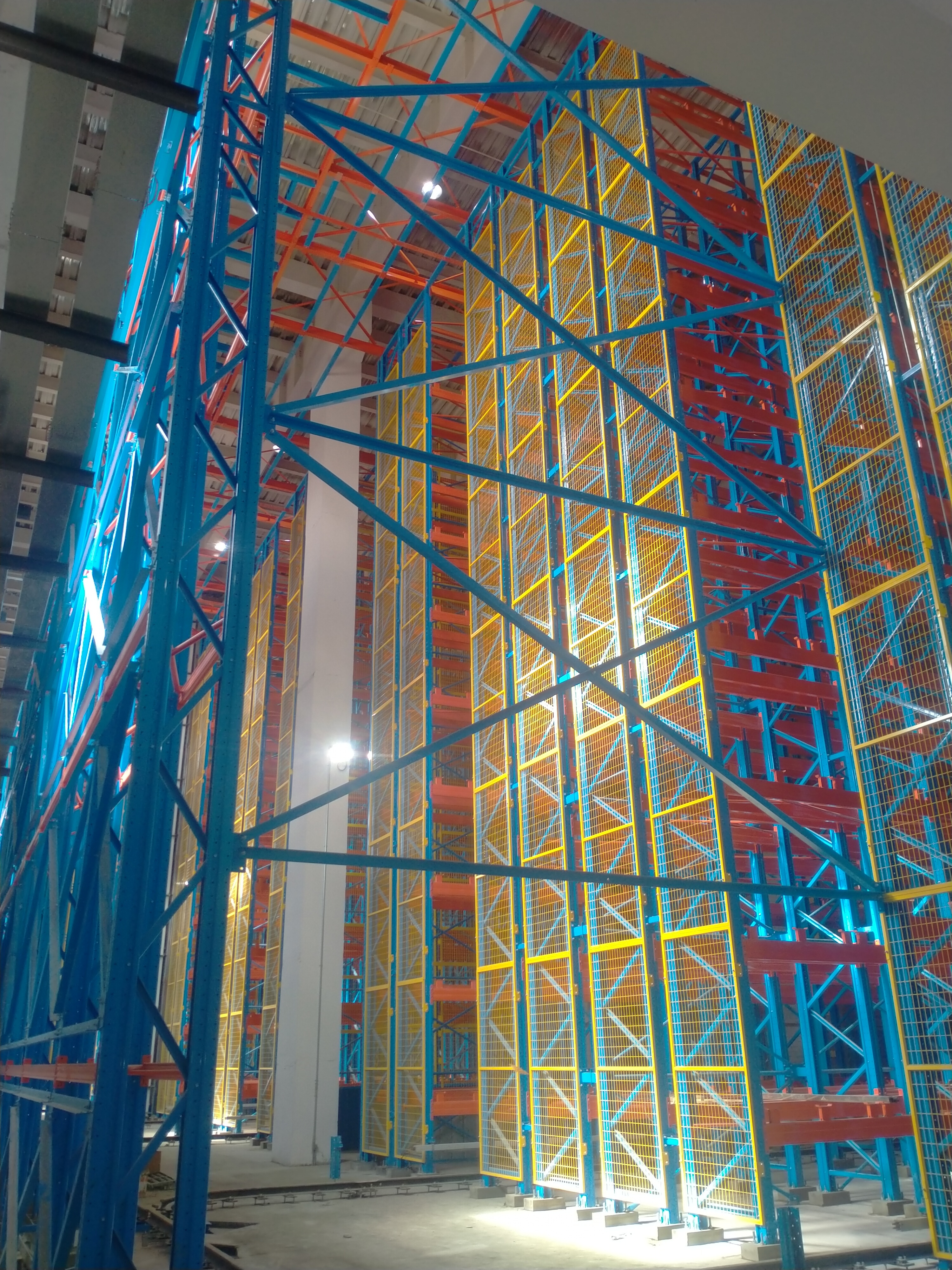 DONGJIAN Multi Level Rack ASRS Warehouse Robot Storage Retrieval Picking System Asrs Racking System