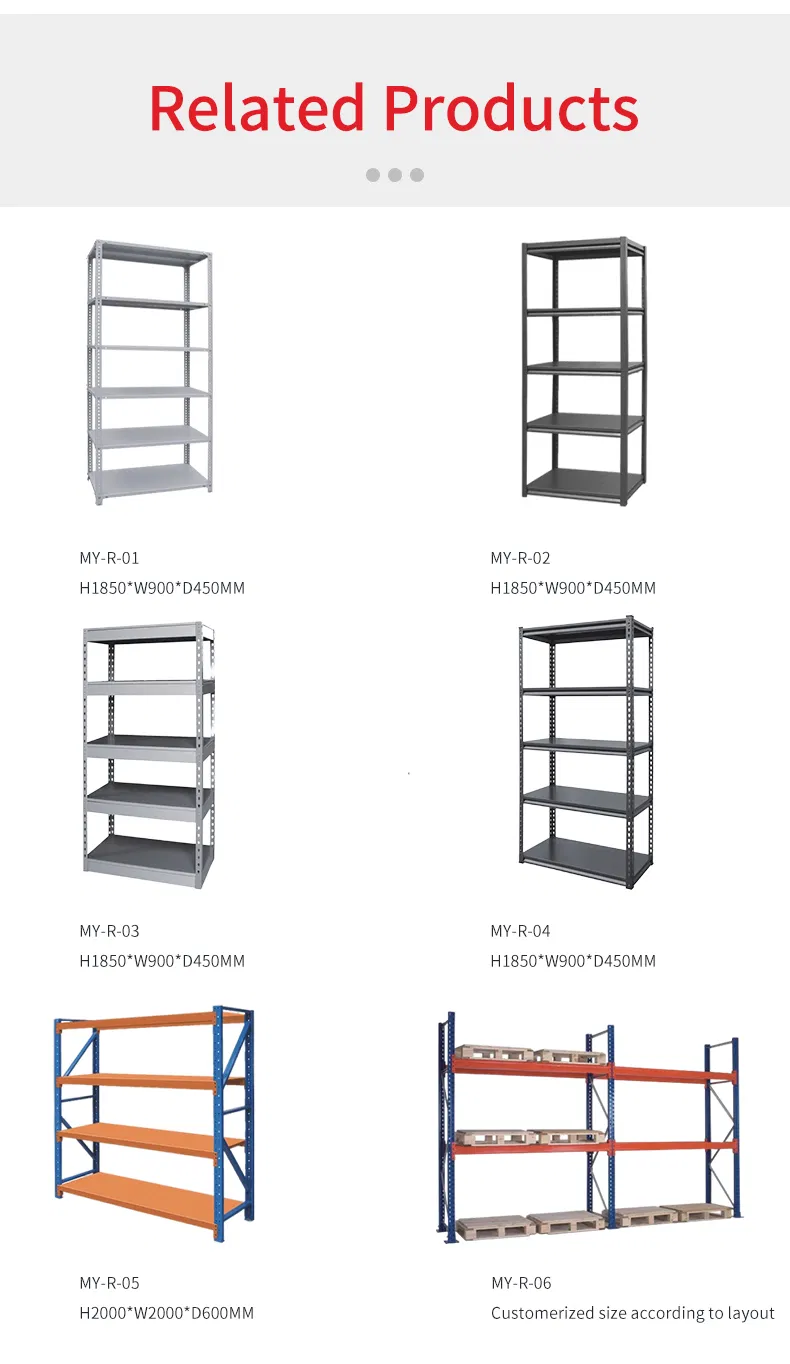 Heavy Duty Steel Pallet Rack with Durable Wire Mesh Decking