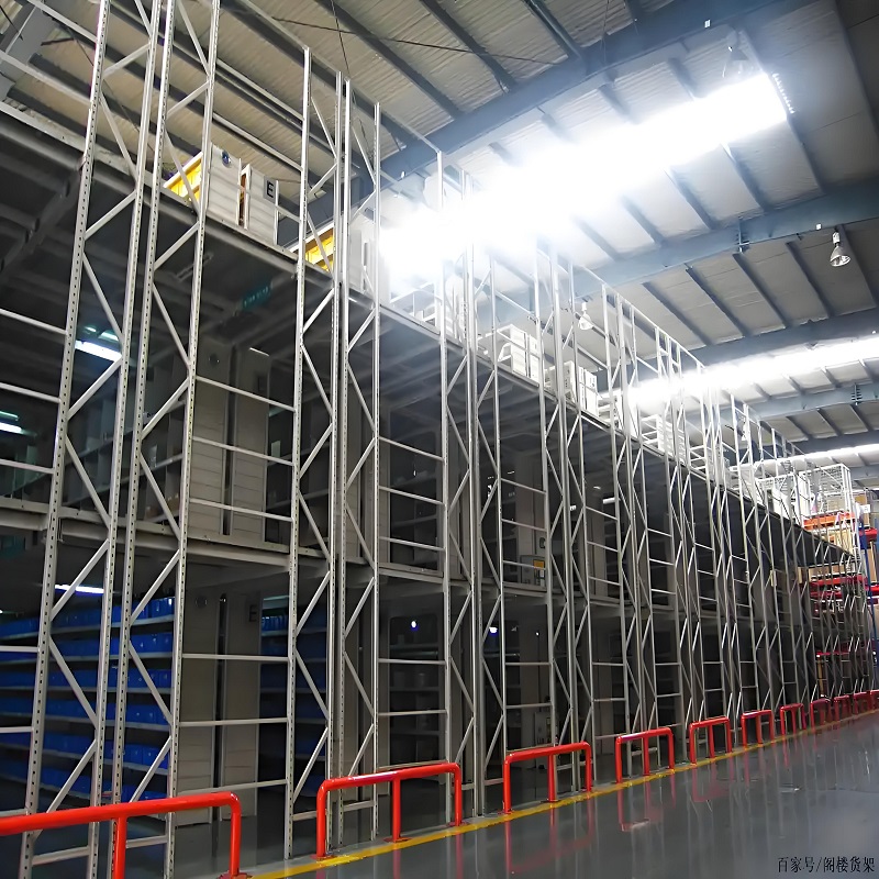 Heavy Duty Steel Mezzanine Racking Multi Level Platform Bulk Storage Picking