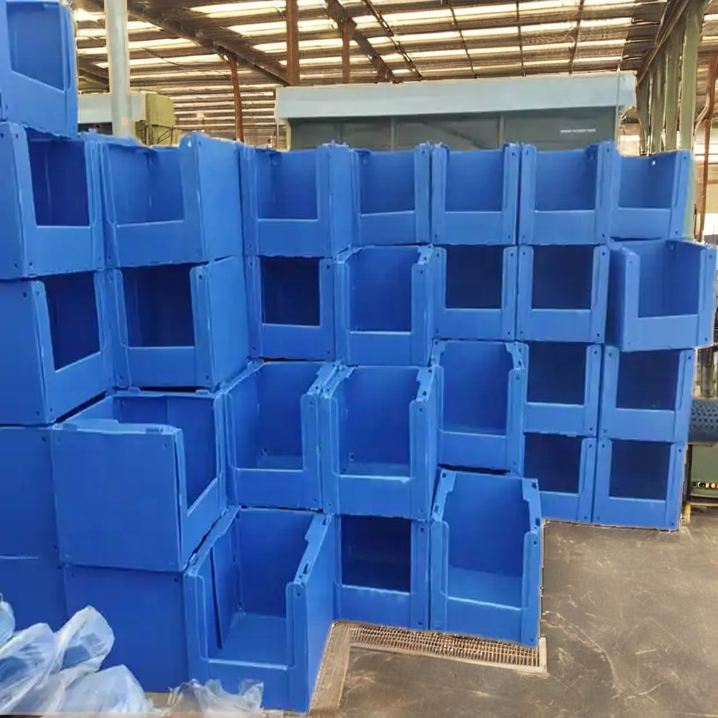 Heavy Duty Stackable Plastic Picking Bin PP Storage Picking Bins For Warehouse Order Picking