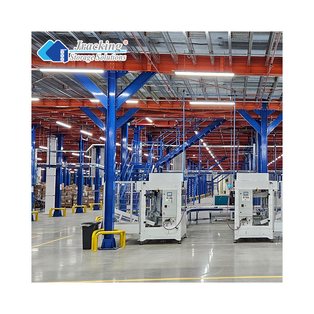 Jracking Heavy Capacity Steel Structural Mezzanine Floor Pallet Racking System