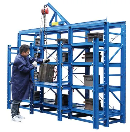 Heavy Mould Storage of Mold Racking Sliding Drawer Heavy Duty Mould Rack Shelf Mold Rack
