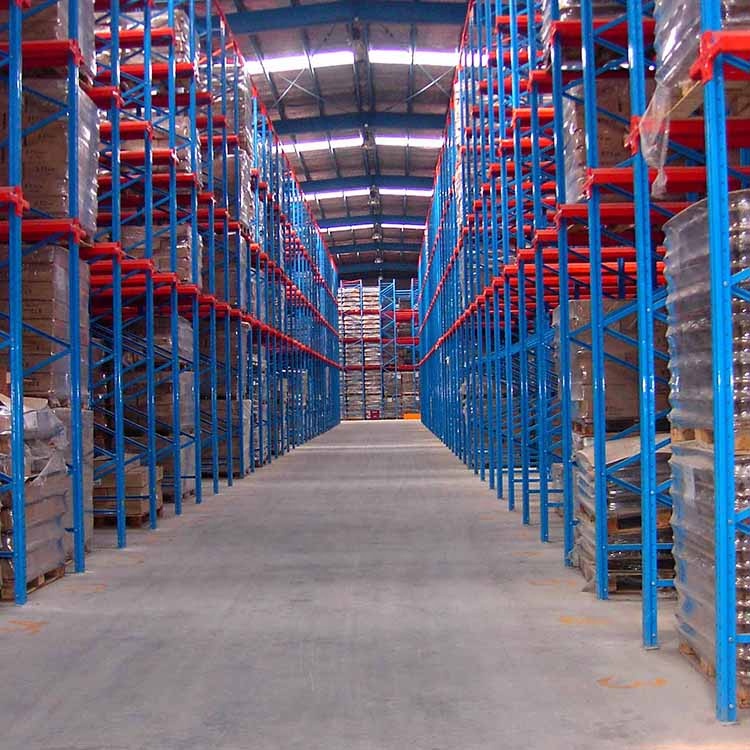 JINHUI ODM Factory Customized Powder Coating Warehouse Goods Storage Pallet Racking System Drive in Racking with Pick Levels