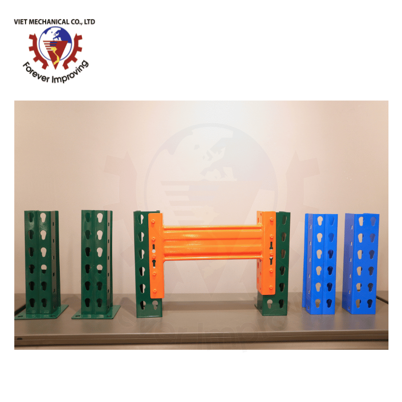 Wholesale Efficient Teardrop Design Selective Pallet Rack Steel Upright Beam for Warehouse Storage with Corrosion Protection