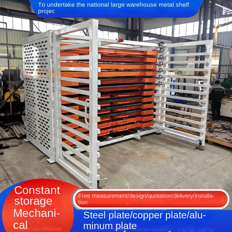 High Quality Drawer Type Carbon Steel Sheet Metal Storage Shelving Units Heavy Duty Pallet Roll Electric 1000kg Capacity Rack