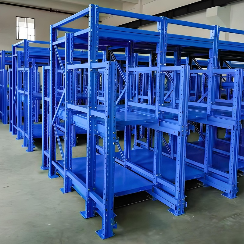 China Factory Three Column Mold Rack Space Saving Drawer Type Steel Storage for Molds
