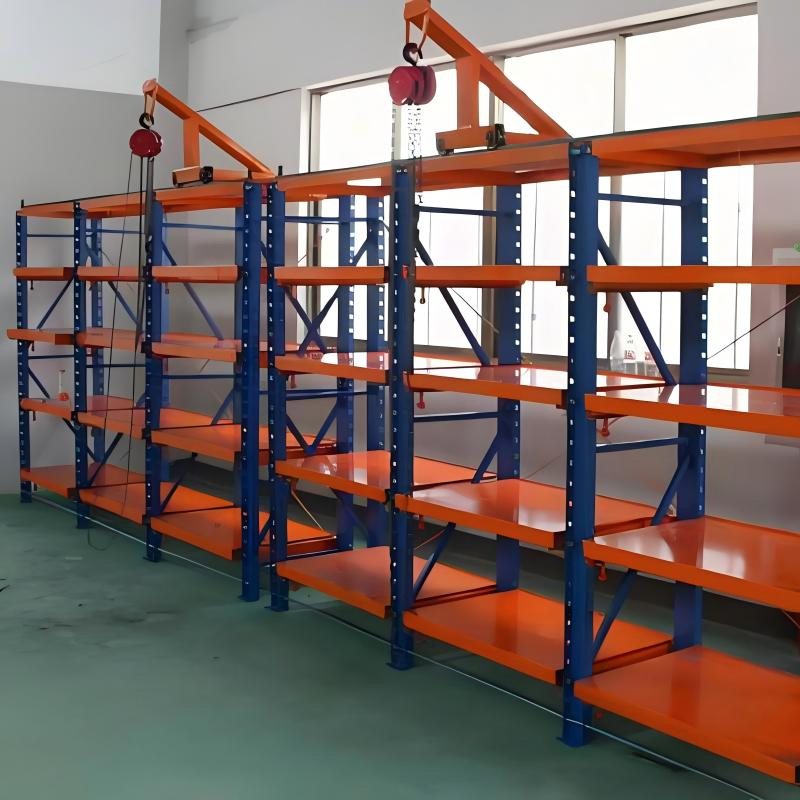 Wholesale Heavy Duty Steel Mold Drawer Roll-out Rack for Warehouse Storage