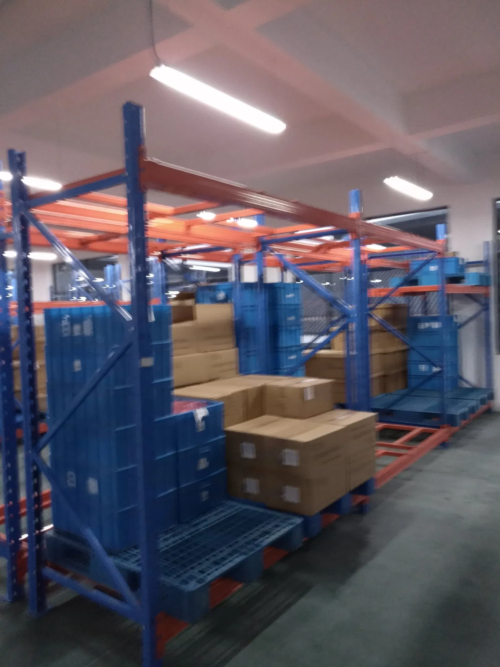 Q355 High Strength Steel 12m High Rise Narrow Aisle Selective Pallet Racking