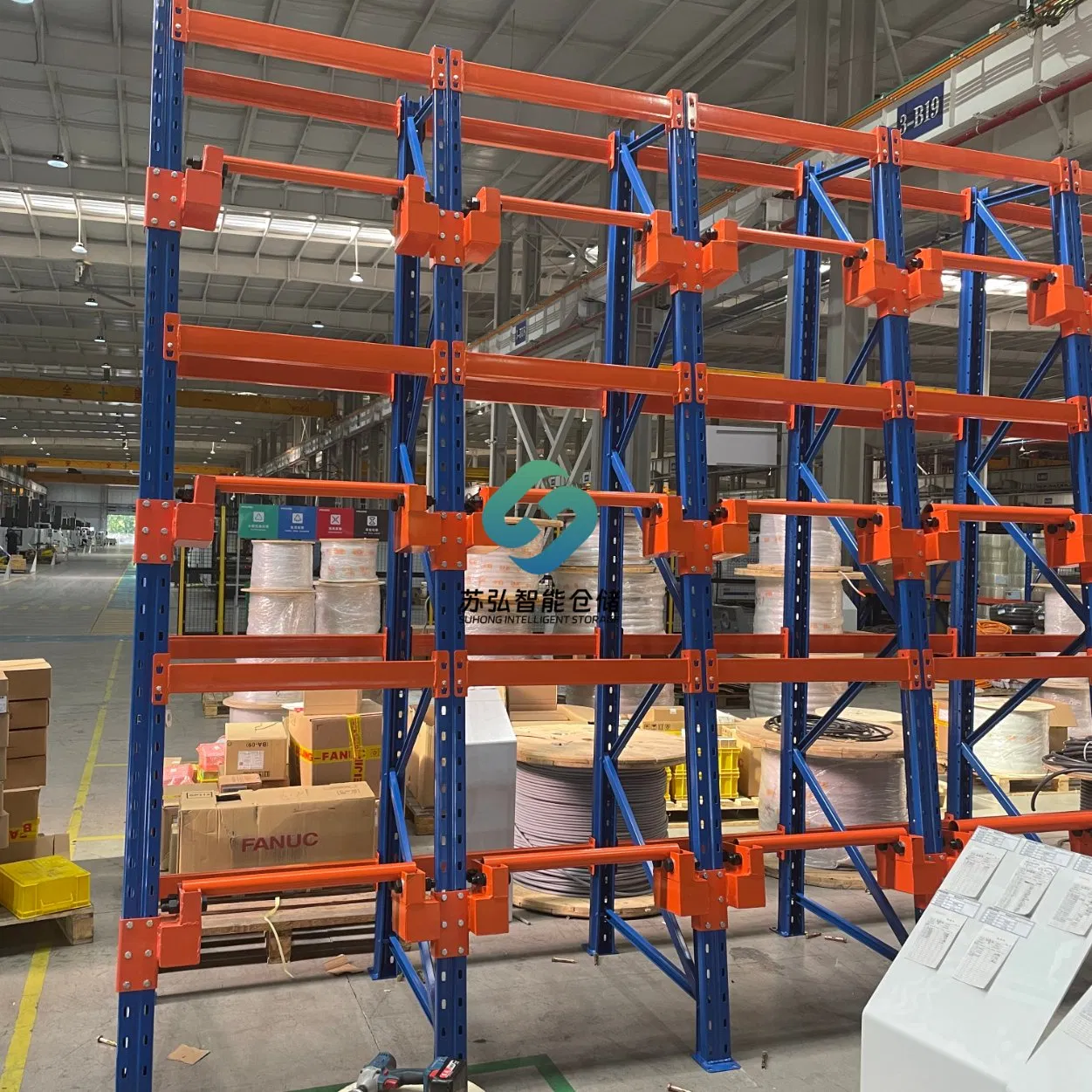 Heavy Duty Cable Reel Rack for Wire Storage