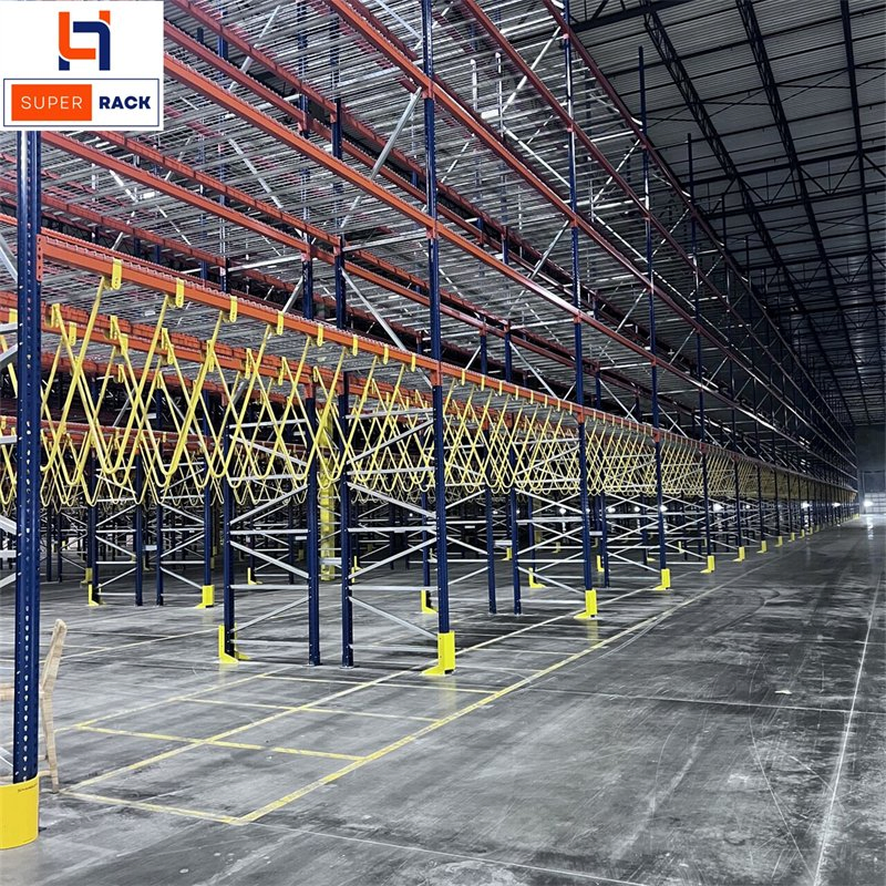 Warehouse Galvanized Steel Wire Mesh Decking Pallet Storage Rack Shelving with CE ISO