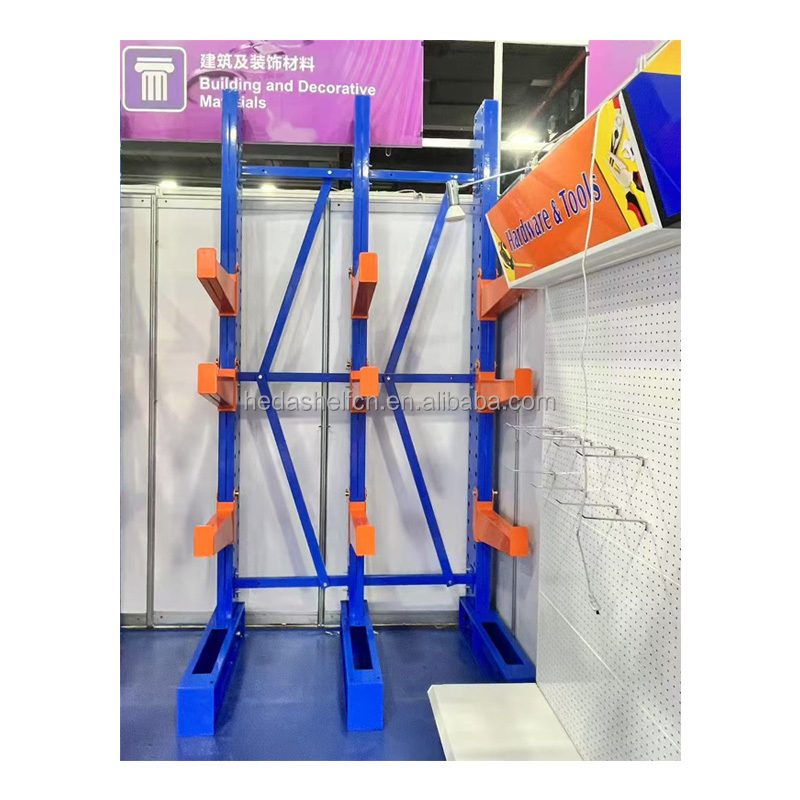 Single Arm Heavy Duty Cantilever Racks Pipe and Car Storage Cantilever Rack System Cantilever Car Racking