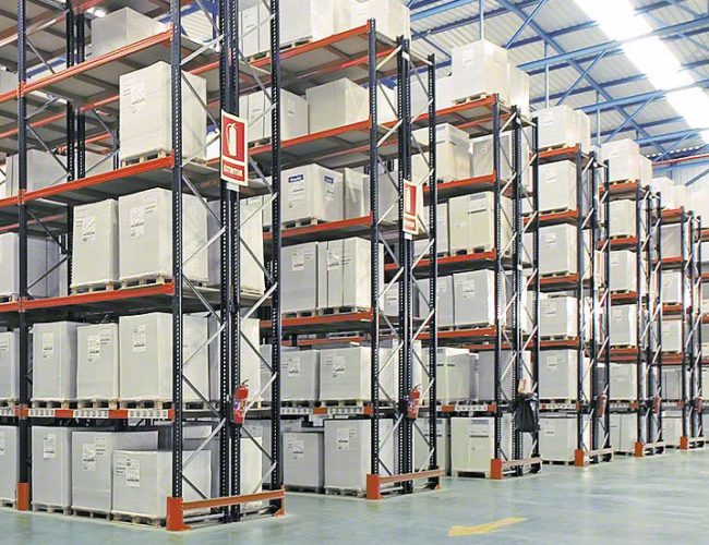High Quality Teardrop Type Selective Pallet Rack for American Market Warehouse Storage