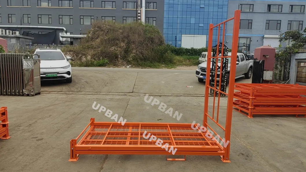 Heavy Duty EU Foldable Tyre Rack Detail 3
