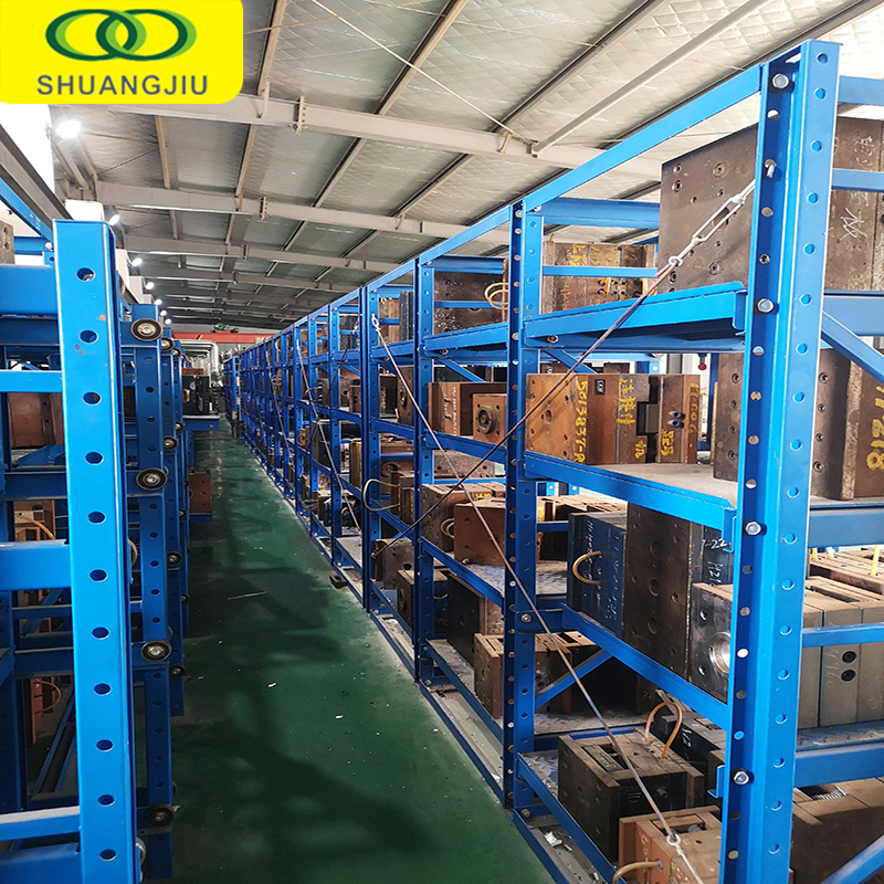 Heavy Duty Mold Storage Rack for Injection Molds and Tooling