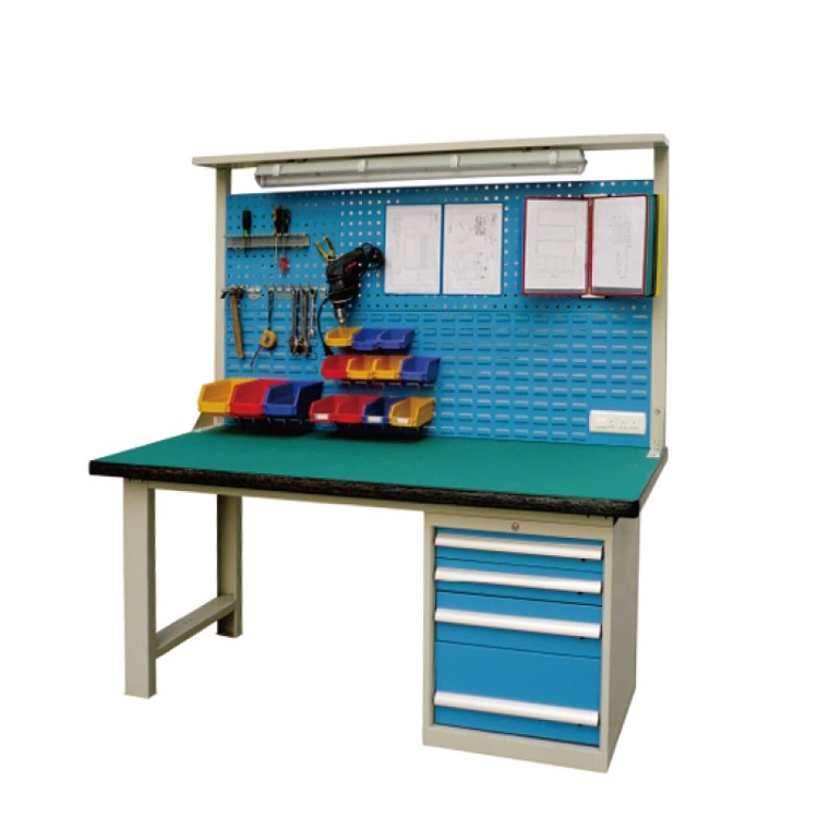 Custom Work Bench Workbench With Tool Rack Professional Workbench