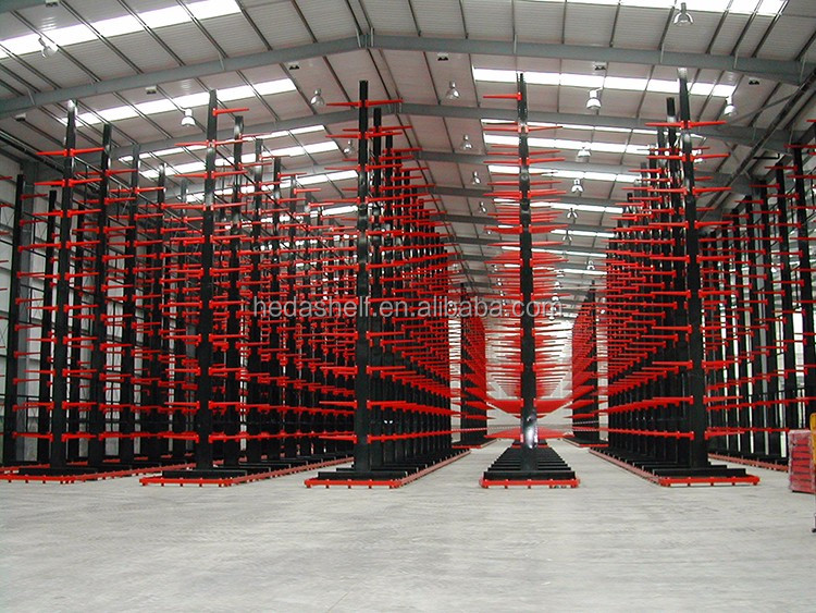 Industrial warehouse Cantilever Storage Racks