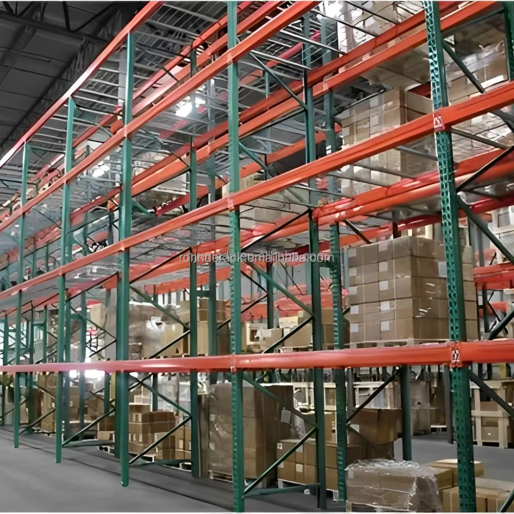 Wholesale US Upright Steel Selective Pallet Racking Teardrop Design Warehouse Storage Racks