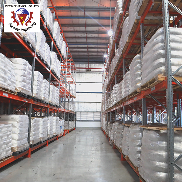 Advanced Double Deep Pallet Rack Durable Structural Design Warehouse Storage Solution for Space Optimization